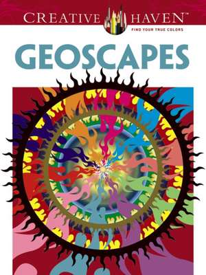 Creative Haven Geoscapes Coloring Book de David Hop