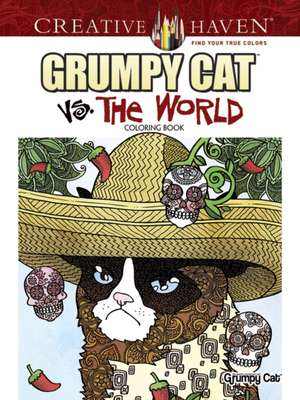 Creative Haven Grumpy Cat vs. the World Coloring Book de Diego Jourdan Pereira