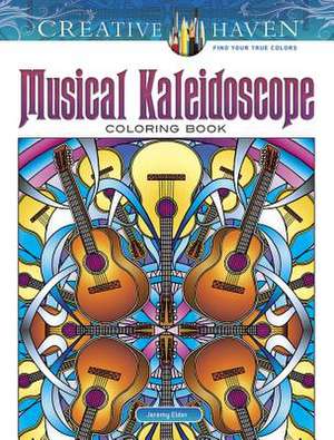 Creative Haven Musical Kaleidoscope Coloring Book de Jeremy Elder