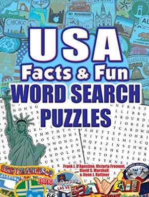 USA Facts & Fun Word Search Puzzles de Frank J D'Agostino