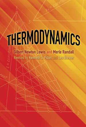 Thermodynamics de Gilbert Lewis