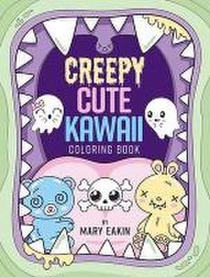 Creepy Cute Kawaii Coloring Book de Mary Eakin