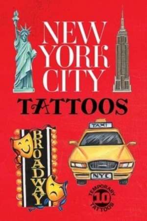 New York City: 10 Temporary Tattoos de Teresa Goodridge