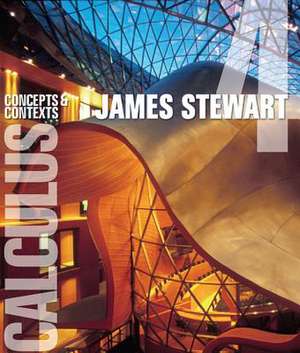 Single Variable Calculus: Concepts and Contexts de James Stewart