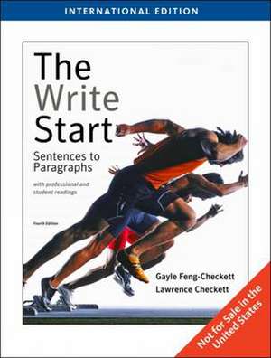 The Write Start with Readings de Lawrence Checkett