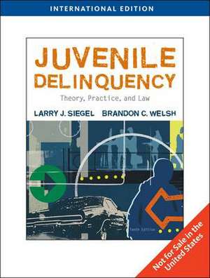 Juvenile Delinquency de Larry J. Siegel