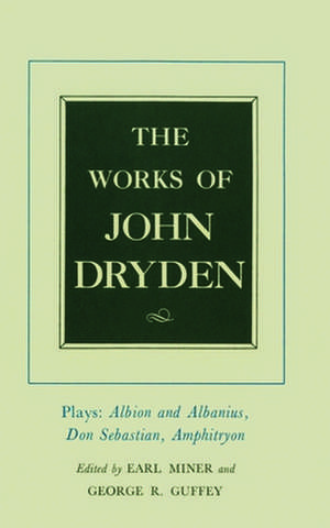 Works of John Dryden V15 Plays de Dryden