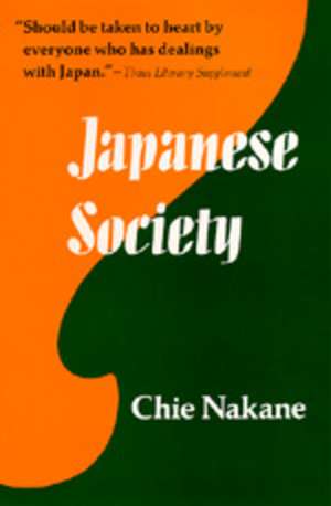 Japanese Society de Nakane