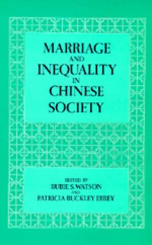 Marriage Inequal Chinese (Paper) de Watson