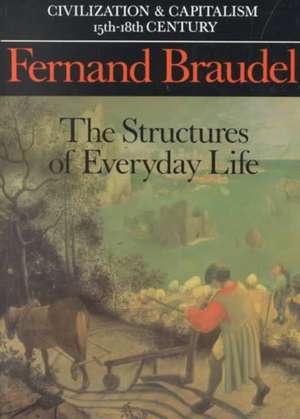 The Structures of Everyday Life – The Limits of the Possible de Fernand Braudel