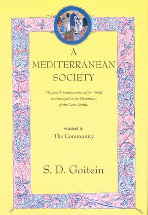 A Mediterranean Society V 2 – The Community de S. D. Goitein