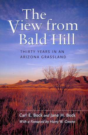 The View from Bald Hill – Thirty Years in an Arizona Grassland de Carl E Bock