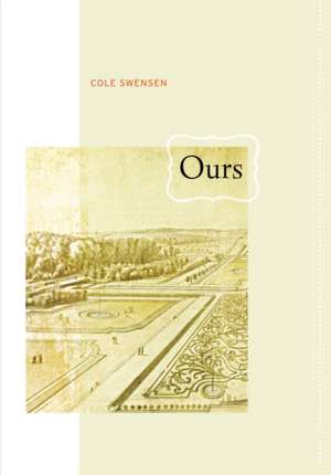 Ours de Cole Swensen