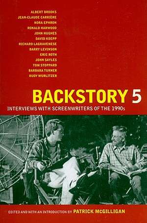Backstory 5 de Patrick Mcgilligan