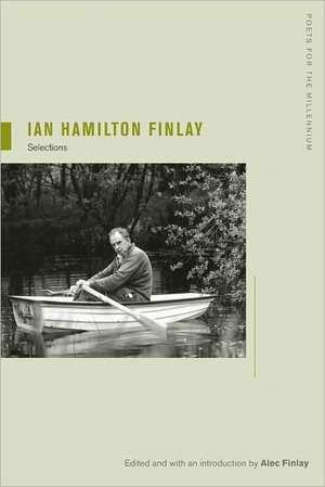 Ian Hamilton Finlay – Selections de Ian Hamilton Finlay