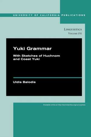 Yuki Grammar de Uldis Balodis