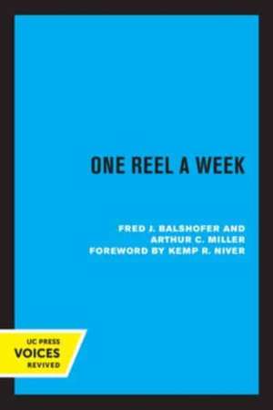 One Reel a Week de Fred J. Balshofer