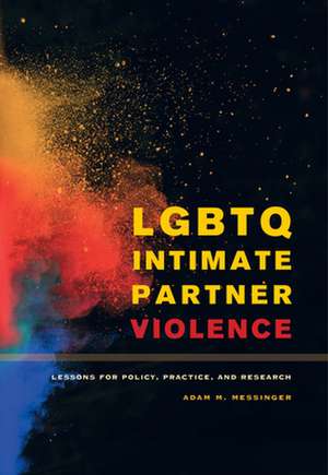 LGBTQ Intimate Partner Violence – Lessons for Policy, Practice, and Research de Adam M. Messinger