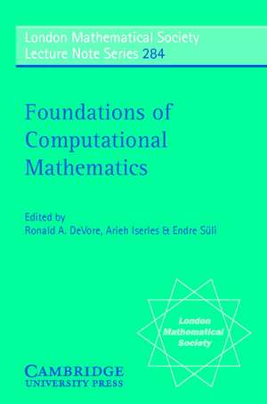 Foundations of Computational Mathematics de Ronald Devore