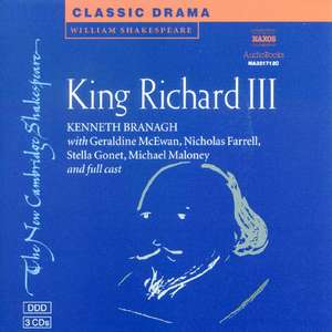 King Richard III Audio CD Set (3 CDs) de William Shakespeare