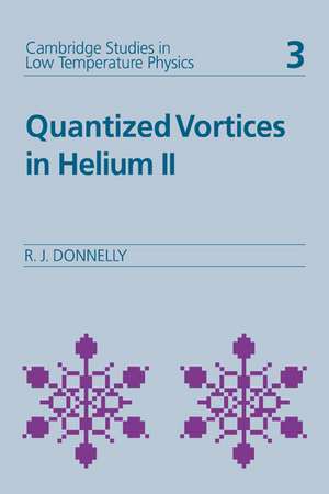 Quantized Vortices in Helium II de Russell J. Donnelly