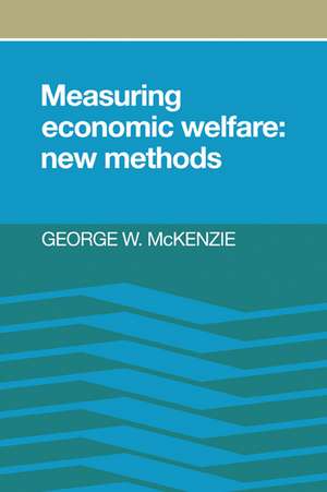 Measuring Economic Welfare: New Methods de George W. McKenzie