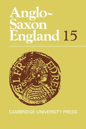 Anglo-Saxon England de Peter Clemoes