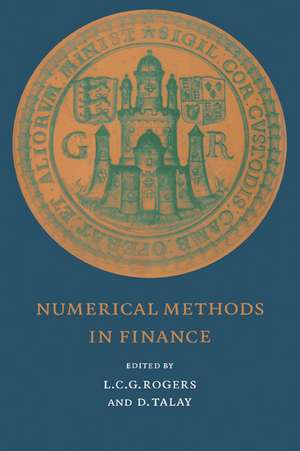 Numerical Methods in Finance de L. C. G. Rogers