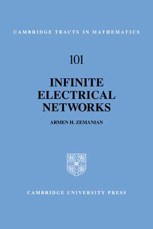 Infinite Electrical Networks de Armen H. Zemanian