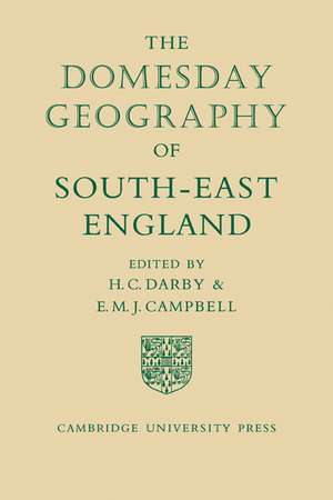 The Domesday Geography of South-East England de H. C. Darby