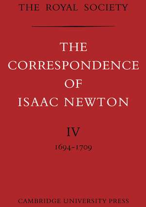 The Correspondence of Isaac Newton de Isaac Newton