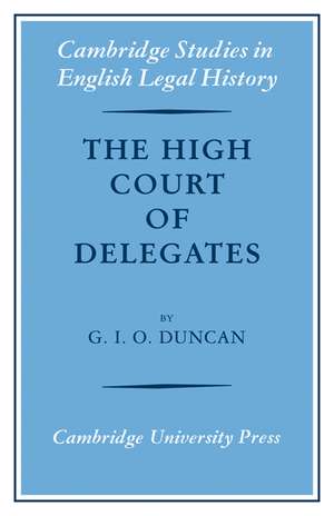 The High Court of Delegates de Duncan