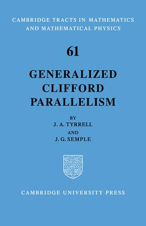 Generalized Clifford Parallelism de J. A. Tyrrell