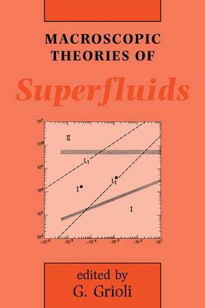 Macroscopic Theories of Superfluids de G. Grioli