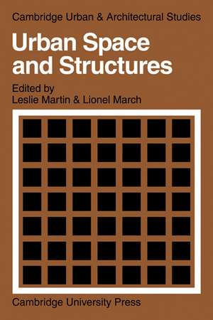 Urban Space and Structures de Leslie Martin