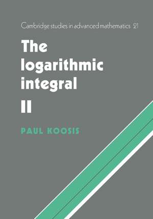 The Logarithmic Integral de Paul Koosis