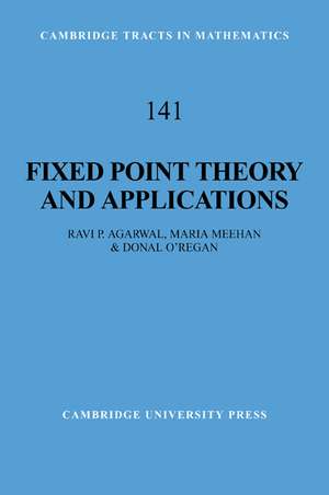 Fixed Point Theory and Applications de Ravi P. Agarwal