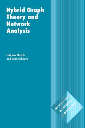 Hybrid Graph Theory and Network Analysis de Ladislav Novak