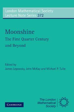 Moonshine de James Lepowsky
