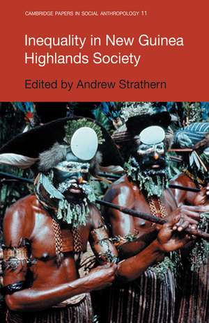 Inequality in New Guinea Highlands Societies de Andrew Strathern