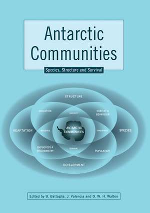 Antarctic Communities: Species, Structure and Survival de Bruno Battaglia