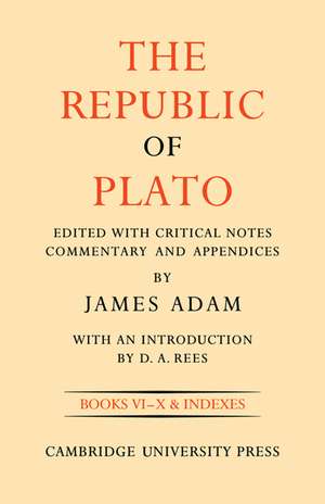 The Republic of Plato de J. Adam