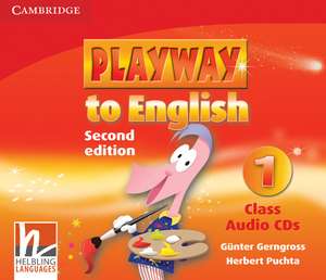 Playway to English Level 1 Class Audio CDs (3) de Günter Gerngross