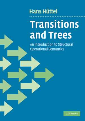 Transitions and Trees: An Introduction to Structural Operational Semantics de Hans Hüttel