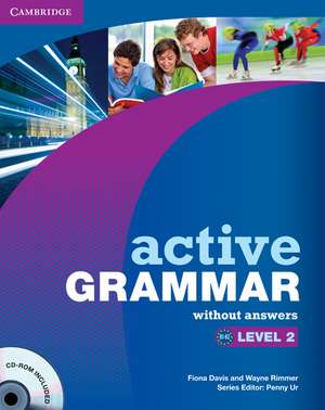 Active Grammar Level 2 without Answers and CD-ROM de Fiona Davis