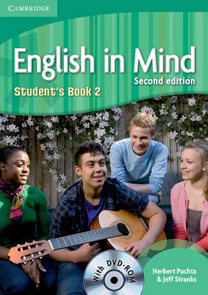 English in Mind Level 2 Student's Book with DVD-ROM de Herbert Puchta