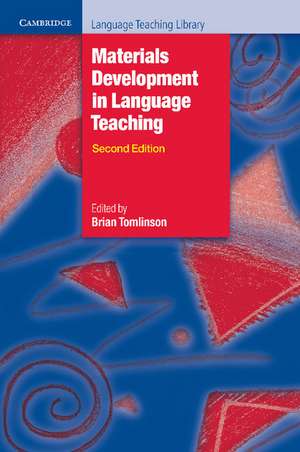 Materials Development in Language Teaching de Brian Tomlinson