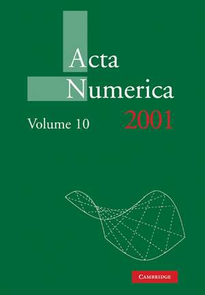 Acta Numerica 2001: Volume 10 de Arieh Iserles