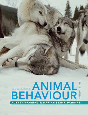 An Introduction to Animal Behaviour de Aubrey Manning