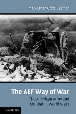 The AEF Way of War: The American Army and Combat in World War I de Mark Ethan Grotelueschen